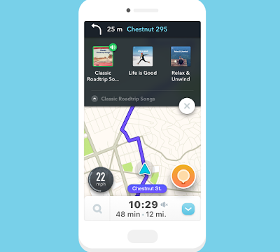 Érkezik a Spotify a Waze-be!